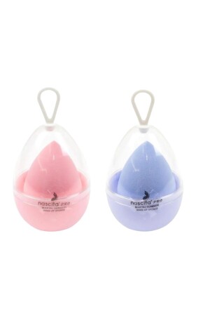 إسفنجة بيضة من صندوق MNZ الوردية+أزرق - Nascita