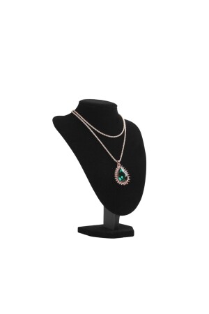 MNZ-سوارة و سوارة عرض Mannequin Suede الأسود 25 سم 1. حجم MAN-01 BLACKSUEDE - ÖZER KUTU