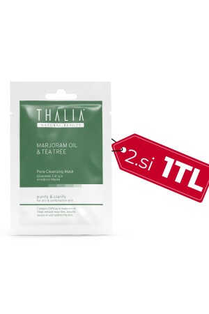 قناع مراقبة الوجه من MNZ- Marjoram للمساعدة في إزالة الحمى وتشديد الحمام 15ml 1. - Thalia