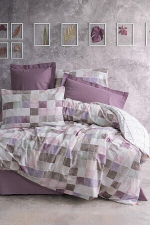 MNZ-حد أدنى غطاء الواحد من الغطاء مجموعة Maro غبار وردة 8680108068236 - Cotton Box