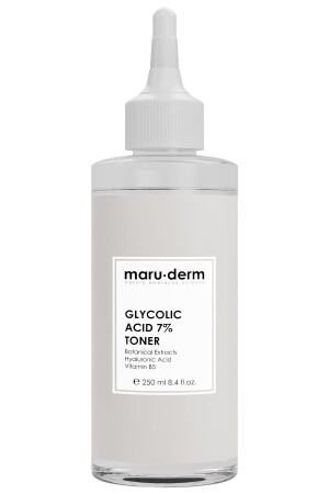 MNZ- Maruderm حمض الجليكوليك 7% مضادة للضوء ومضادة للزلام 250 مل - Maru.Derm