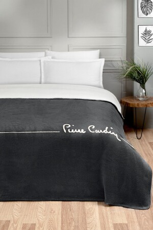 علامة غطاء من القطن MNZ ثنائي الأنتراكيت MCBAT00199 - Pierre Cardin