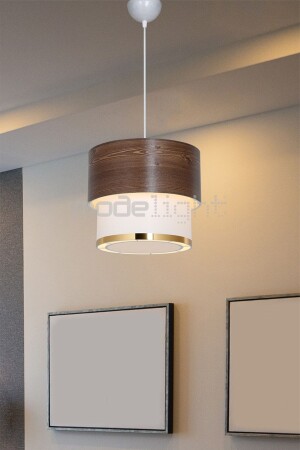 مصباح معلق واحد مقيم على MNZ مصباح خشب مصمم على نمط MDL 4328 - Modelight