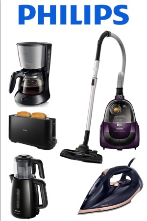 أجهزة المنازل الصغيرة من طراز MNZ - Mega Dowry Set Fc9323 - Hd7301 - Hd2590 - Gc4909 - Hd7462 Philips-Mega - Philips