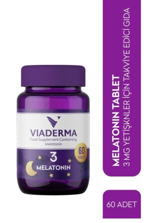 MNZ- melatonin 3 Mg 60 حبوب منع الحمل - Viaderma