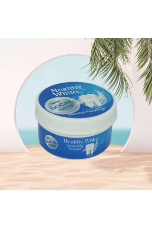 حقيبة مسحوق لغسيل الأسنان الطبيعي ذوق MNZ- menthol حجم 30 جرام مضاد للطططرس - Healthy White