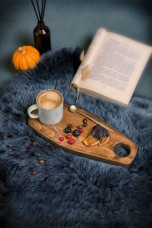 تقديم القهوة من الخشب من MNZ، لوح الخدمة الخشبية، لوح الخدمة الخشبية، لوح الجبن الخشبية MERSAN015 - NOBLERAVEN DESIGN