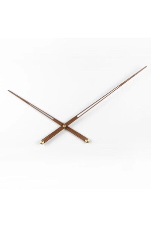 MNZ-حجم صغير ساعة و دقيقة من الجوز - ذهب التفصيل ساعة الجدار ساعة و دقيقة من اليد - Metaquartz Aksesuar