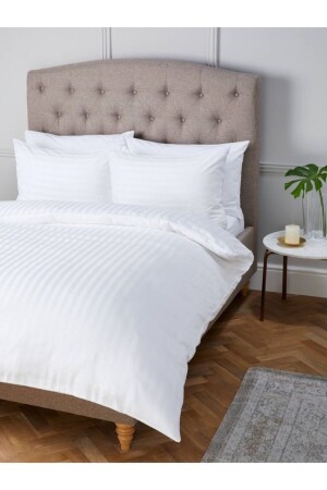 MNZ- العضوية القطن ساتيين الملك الحجم غطاء القماش مجموعة ما - METİNEV