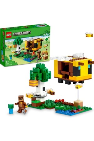 MNZ-® Minecraft® Bee House 21241 - مجموعة مبنى ألعاب للأطفال من سن 8 فصاعداً (254 قطعة) - Lego
