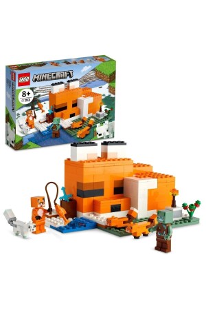 MNZ-® Minecraft® Fox Hut 21178 مجموعة بناء (193 قطعة) - Lego