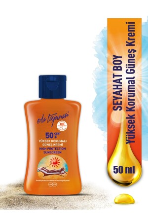 مجموعة مقاس السفر من نوع MNZ Mini 50 ml كريم الشمس عالي الحماية Spf50+ - Eda Taşpınar