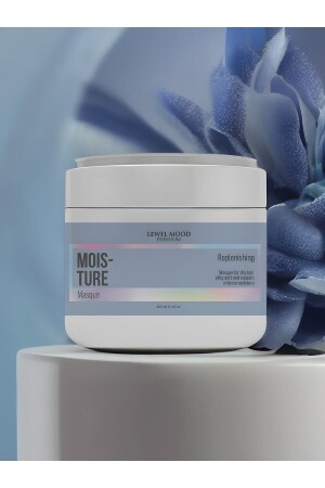 قناع مراقبة الرطوبة MNZ- Moisture Moisture Care Mask للشعر الجاف والمتضرر 350 ml Mod المستوى - Lewel Mood Premium