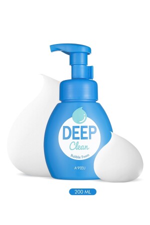 MNZ- Moisturizing Effective Cleaning Foam يحتوي على صودا و صودا الخبز 200 مل A'PIEU Deep Clean Bubble 6159 - Missha