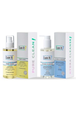MNZ- Moisturizing Skin Care Set مع تنظيف مرحلة مزدوجة (جلد جاف طبيعي) i5 (L109- L111) - Luv it!