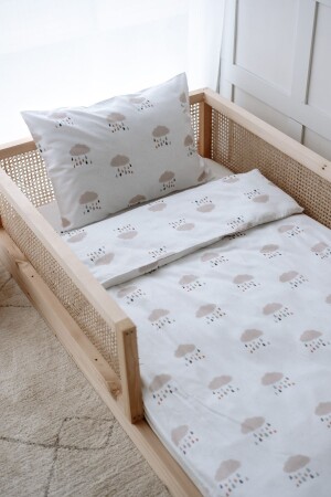 غيول منطر MNZ - غيول منطر عضوية Montessori Duvet Cover Set (100x200) - غيول منطر - Nou