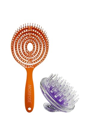 فرشاة الشعر المبيض MNZ + ماساج الشامبو للقضبان - Morfose