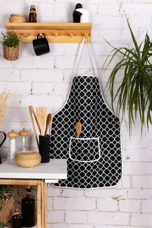 MNZ-سائل دليل المطبخ فرشة الإسفنج ملئ غرفة جويس مزدوجة نموذج & أسود - Morlay