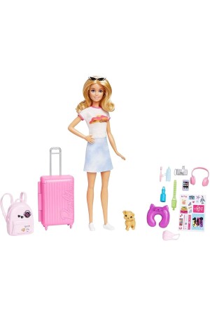 دمية السفر وملحقات MNZ MRS-26605 - Barbie