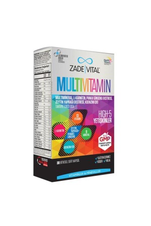 MNZ- Multivitamin 30 كبسولات الأعشاب - Zade Vital