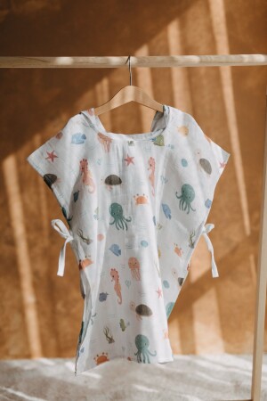 MNZ- عضوية المسلين بونشو مخلوقات البحر MYB0037 - Meymen Baby