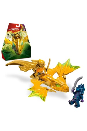 MNZ-® NINJAGO® Arin's Soaring Dragon Strike 71803 - مجموعة بناء للأطفال من 6 سنوات فصاعداً (27 قطعة) - Lego