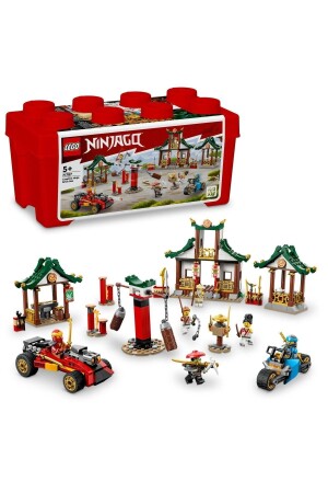 MNZ-® NINJAGO® Creative Ninja Brick Box 71787 - مجموعة بناء للأطفال من 5 سنوات فصاعداً (530 قطعة) copy027. 71787 - LEGO