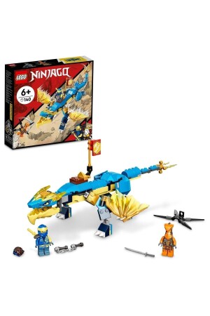 MNZ-® NINJAGO® جيز تراندر دراكون EVO 71760 - مجموعة بناء للسنين 6 و فوق (140 قطعة) RS-L-71760 - LEGO