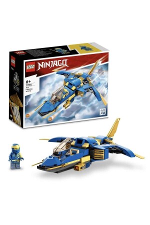 MNZ-® NINJAGO® جيز برق طائرة EVO 71784 - مجموعة مبنى الألعاب للأطفال من سن 7 فصاعداً (146 قطعة) - Lego