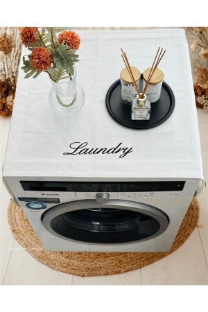 غطاء غسيل غسيل من طراز MNZ - منظمة لتزيين الموضة الموضعية NT0T10058 - NT Handmade