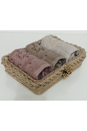 MNZ-خياطة السلة منشفة هدية حزمة حامل المعدة حزمة ÖHS0085Beige - FNT