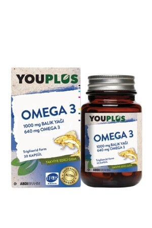 MNZ- Omega 3 1000 Mg 30 كبسولات - Youplus