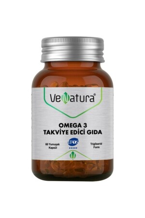 MNZ- Omega 3 Triglyceride Form 60 كبسولة ناعمة - Venatura
