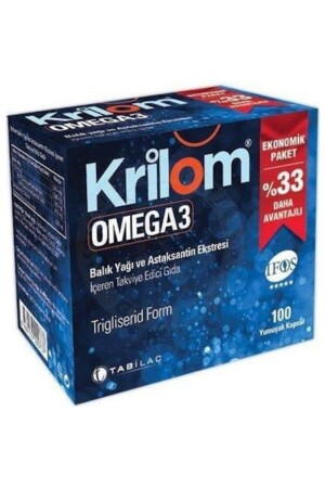 MNZ- Omega3 100 كبسولات ناعمة - Krilom