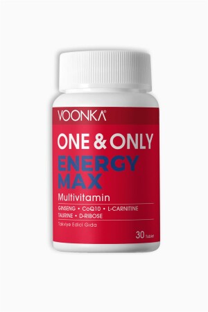 MNZ- One & Only Energy Max Multivitamin 30 حبوب منع الحمل - Voonka