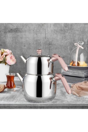 MNZ- Opal Opal حجم كبير من طاسة الشاي علبة العسل المقبض على AMBOSS- OPA6985 - Amboss