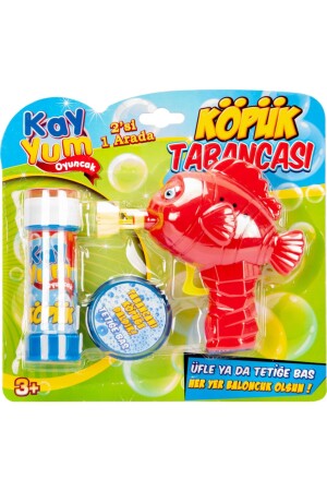 بندقية من الرغوة من MNZ مع صورة سمكة ألعاب - Kayyum Oyuncak