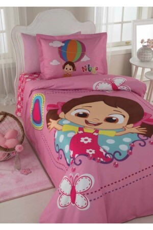 MNZ-موافقه مرخصة نيلويا فراشة الوردي رينفورس غطاء غطاء - Özdilek