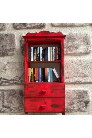 MNZ-هدية للمعلمين المكتبة الخشبية المختصرة P00011124 - sihirlihediyem