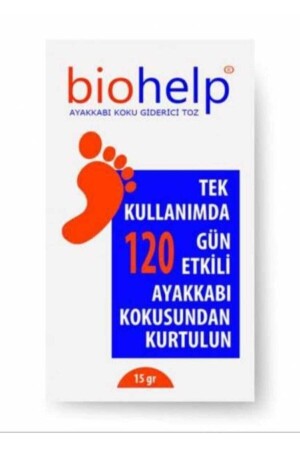 MNZ- Pack of 12 حذاء مسحوق وقائي لتنفس الرائحة 120 يوما فعالة - Biohelp