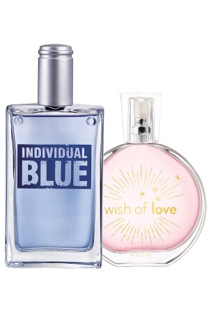 MNZ-فردية العطر الزرقاء للرجال و رغبة الحب حزمة عطر المرأة - Avon