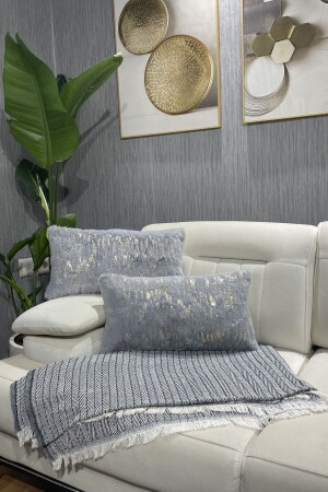 أرنب ذو الذهب من MNZ أرنب رمي قضية وسادة مستطيل - خضراء ضوء - Paris Life