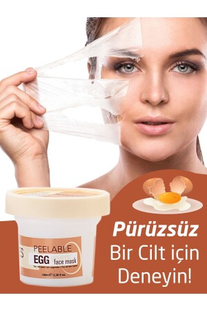 MNZ- Peel Off بيضة بيضاء كشافة الوجه فقاعات04 - bs bubbles cosmetic
