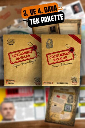 (MNZ) - لعبة المحقق تحليل الجريمة لعبة صندوق (Peyami Yaman و فرعون توتانخامون) - Çözülmemiş Davalar