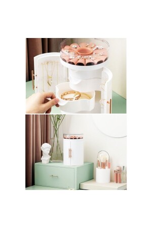 MNZ-منزل بمنزل مجوهرات تجميل الملحقات المعدات مع سحبات و معلقا - Piev