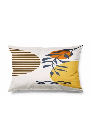 MNZ-مستطيل أوميغا نمط مضاعف الجانب طباعت السويد رمي غطاء الوسادة - Pilloveland