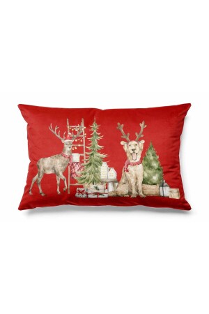 MNZ-مستطيل أليكس نمط مزدوج الجانب طباعت السويد رمي غطاء الوسادة - Pilloveland