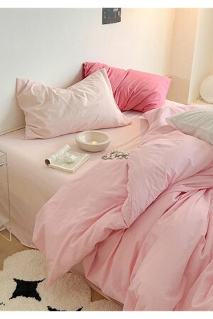 مجموعة غطاء غطاء واحد من غطاء MNZ Pink01453 TYC00779752404 - Sheri Home