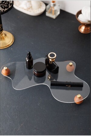 MNZ-خشب كرة قدم منظمة شفافة مع أزرار ذهبية منظمة قفز Pinterest - Hayveys