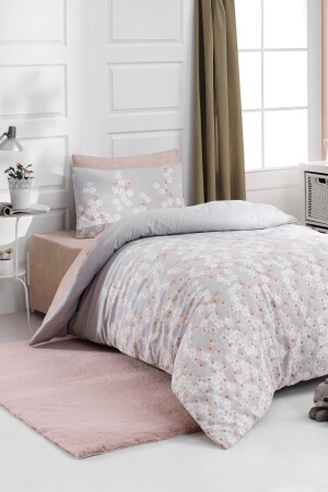 MNZ-سهل في استخدام غطاء غطاء الحديد مجموعة واحدة Piti Yaprak Rose Ep-028718 - Enlora Home